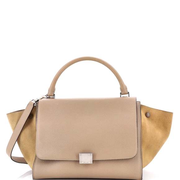 Celine Trapeze Bag Leather Medium #228429C80B